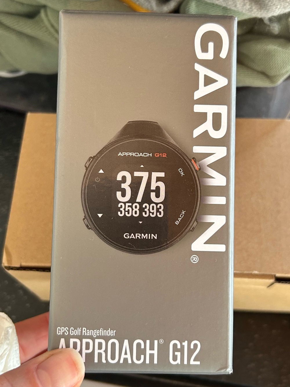 garmin Approach G12 Golf GPS Rangefinder - Gray